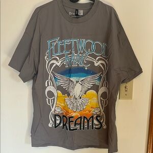 Gray Fleetwood Mac T-Shirt